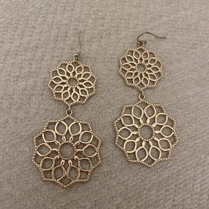 Bauble Bar Gold Dangling Earrings